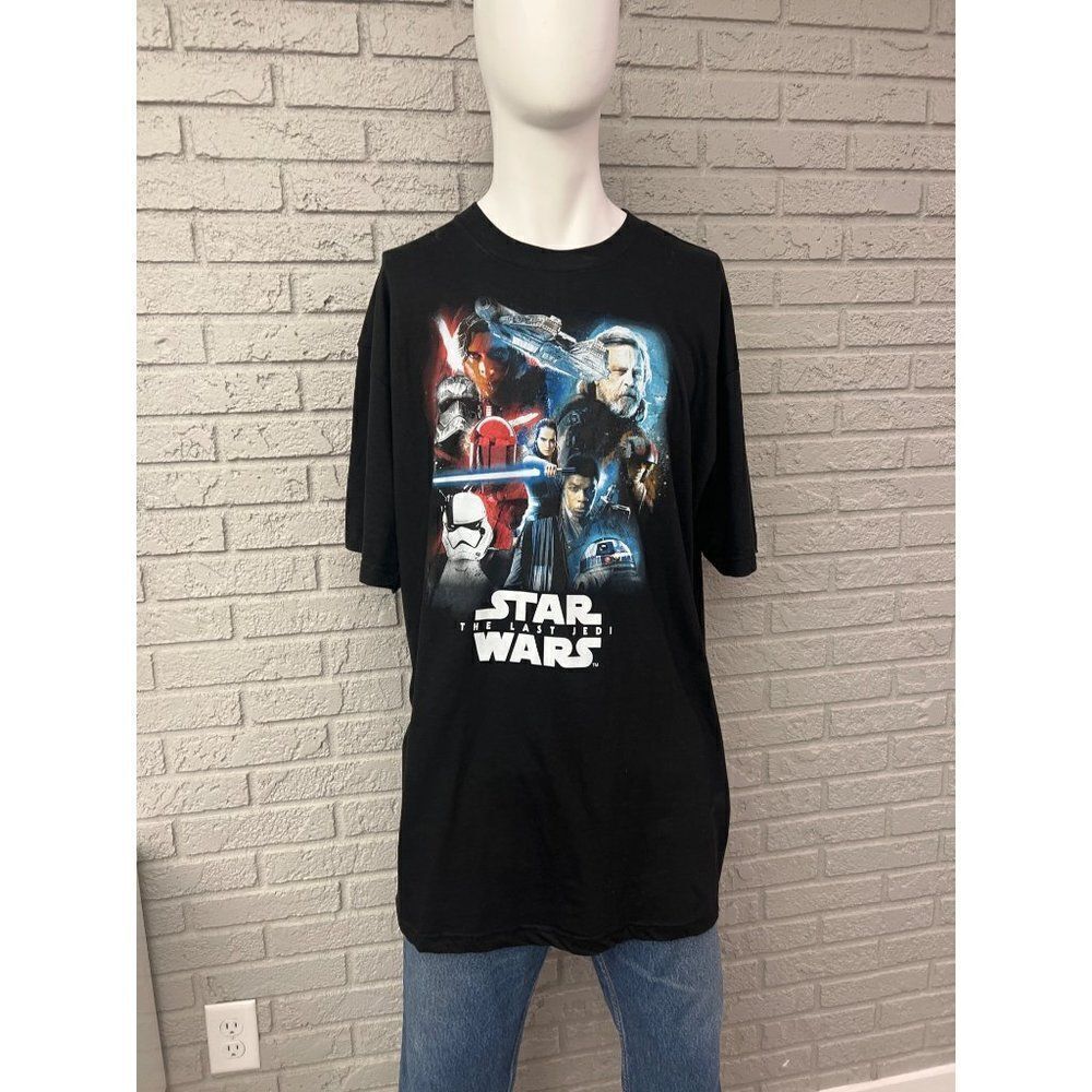 Fifth sun Star Wars Men Black Graphic T-Shirt Size 2XLT